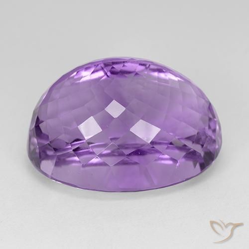 Ametista violaceo naturale da 33.57 ct, Ovale, IF