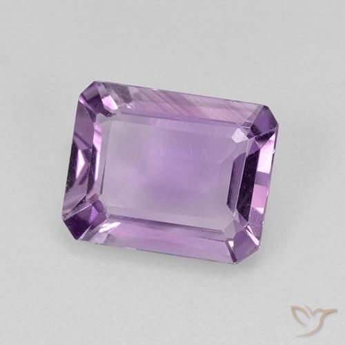 Ametista Viola medio naturale da 1.79 ct, Ottagonale / Taglio smeraldo, VS