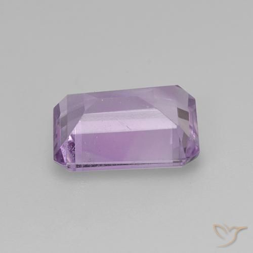 Ametista Viola medio-chiaro naturale da 1.93 ct, Ottagonale / Taglio smeraldo, VS