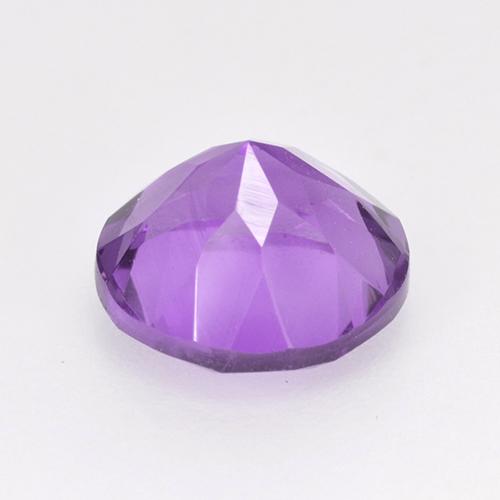 Ametista viola vivido naturale da 1.79 ct, Taglio rotondo, VVS-VS