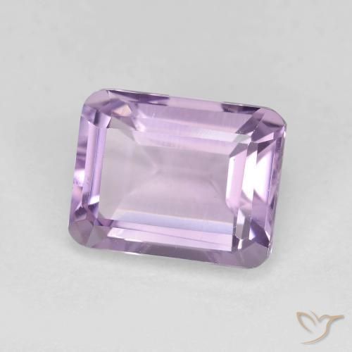 Ametista Viola chiaro naturale da 2.37 ct, Ottagonale / Taglio smeraldo, VVS