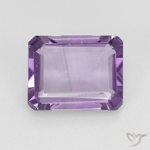 1.91ct Naturale Viola medio Ametista, Taglio smeraldo, VVS