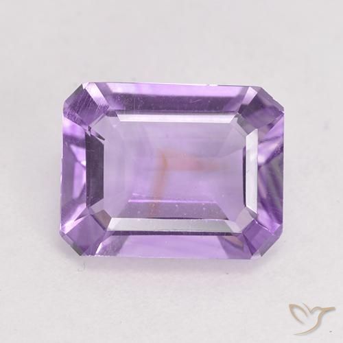 1.91ct Naturale Viola medio Ametista, Taglio smeraldo, VVS-VS