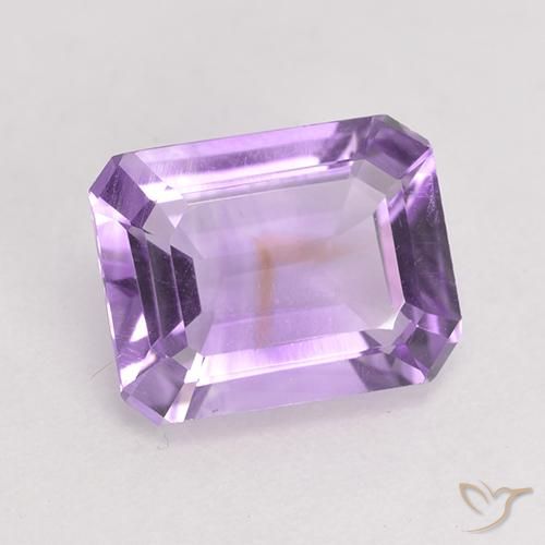 Ametista Viola medio naturale da 1.91 ct, Ottagonale / Taglio smeraldo, VVS-VS