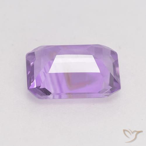 Ametista Viola medio naturale da 1.91 ct, Ottagonale / Taglio smeraldo, VVS-VS