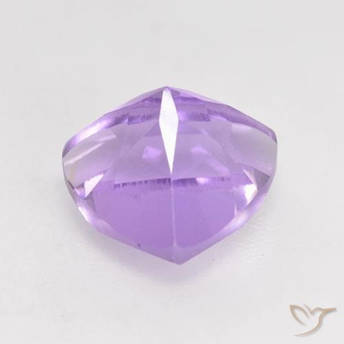 Ametista Viola medio naturale da 1.92 ct, Taglio trillion, VS