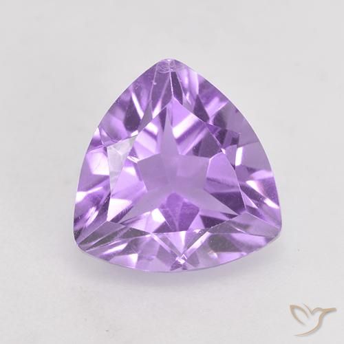 1.59ct Naturale Viola medio Ametista, Taglio trillion, VS