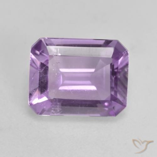 1.81ct Naturale Iris Violetta Ametista, Taglio smeraldo, VS