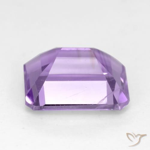 Ametista Viola chiaro naturale da 2.09 ct, Ottagonale / Taglio smeraldo, VS