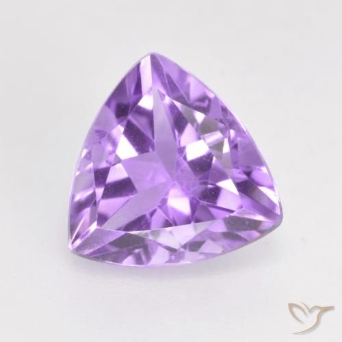 1.69ct Naturale Deep Iris Violetta Ametista, Taglio trillion, VVS-VS