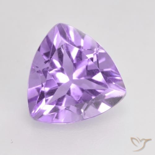 1.86ct Naturale Deep Iris Violetta Ametista, Taglio trillion, VVS-VS