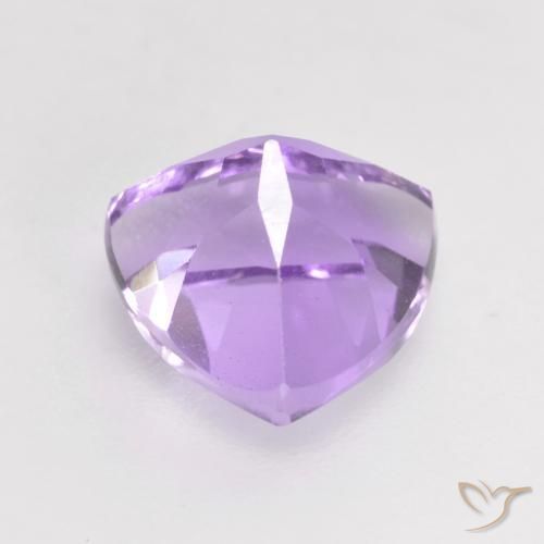 Ametista Deep Iris Violetta naturale da 1.86 ct, Taglio trillion, VVS-VS