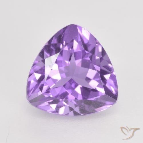 1.86ct Naturale Viola medio Ametista, Taglio trillion, VS