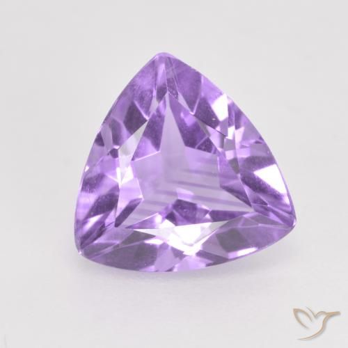 1.44ct Naturale Viola medio Ametista, Taglio trillion, VS
