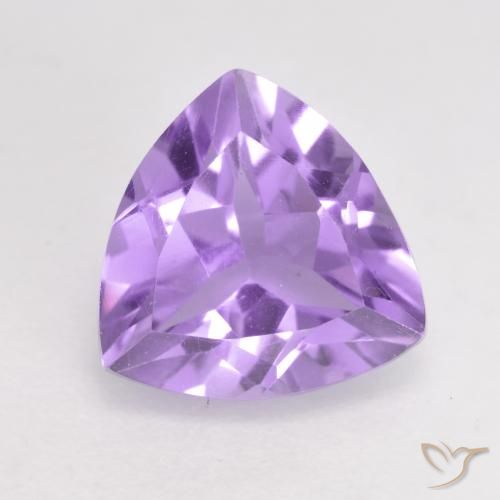 1.65ct Naturale Viola medio Ametista, Taglio trillion, VS