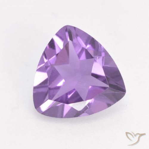 1.44ct Naturale Iris Violetta Ametista, Taglio trillion, VS