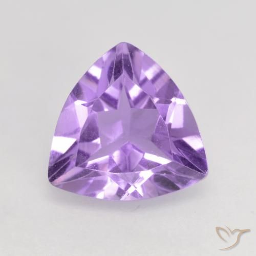 1.53ct Naturale Viola medio Ametista, Taglio trillion, VS