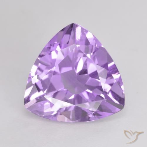2.74ct Naturale Deep Iris Violetta Ametista, Taglio trillion, VVS-VS