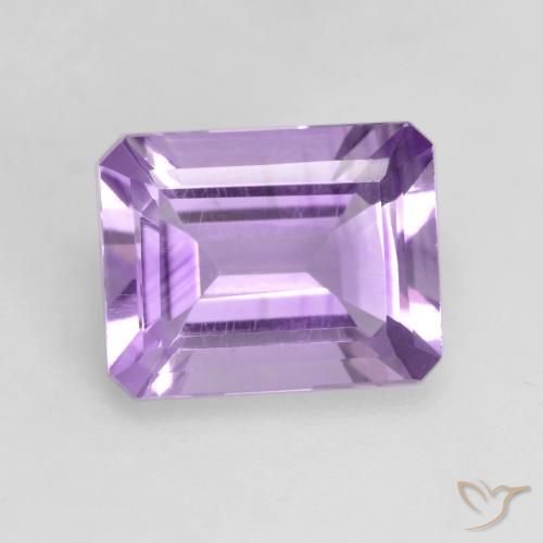 1.98ct Naturale Viola medio Ametista, Taglio smeraldo, VS