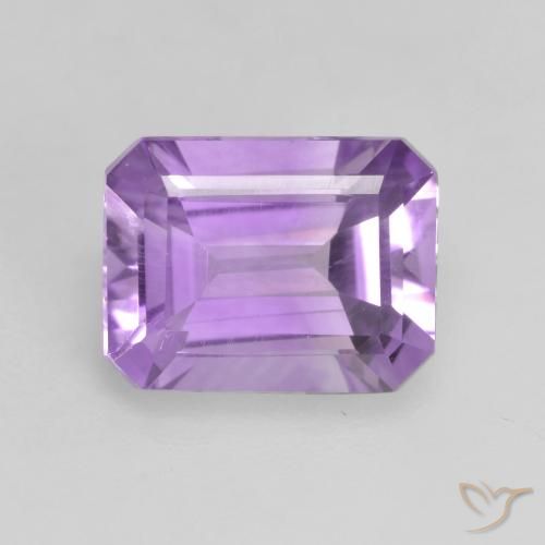 1.97ct Naturale Viola medio Ametista, Taglio smeraldo, VVS-VS