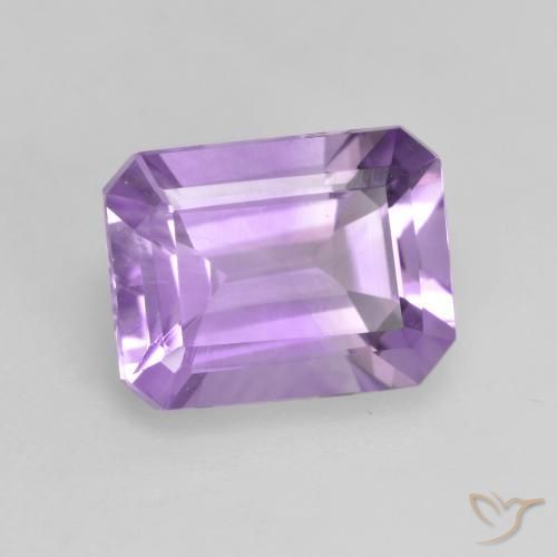 Ametista Viola medio naturale da 1.97 ct, Ottagonale / Taglio smeraldo, VVS-VS