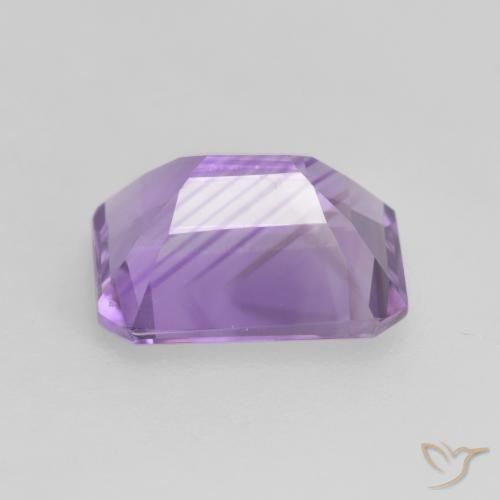 Ametista Viola medio naturale da 1.97 ct, Ottagonale / Taglio smeraldo, VVS-VS