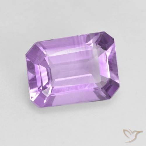Ametista Viola medio naturale da 1.88 ct, Ottagonale / Taglio smeraldo, VVS-VS