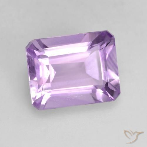 Ametista Viola medio naturale da 2.17 ct, Ottagonale / Taglio smeraldo, VVS-VS