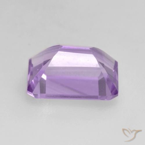 Ametista Viola medio naturale da 2.17 ct, Ottagonale / Taglio smeraldo, VVS-VS