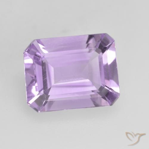 Ametista Deep Iris Violetta naturale da 2.07 ct, Ottagonale / Taglio smeraldo, VVS-VS