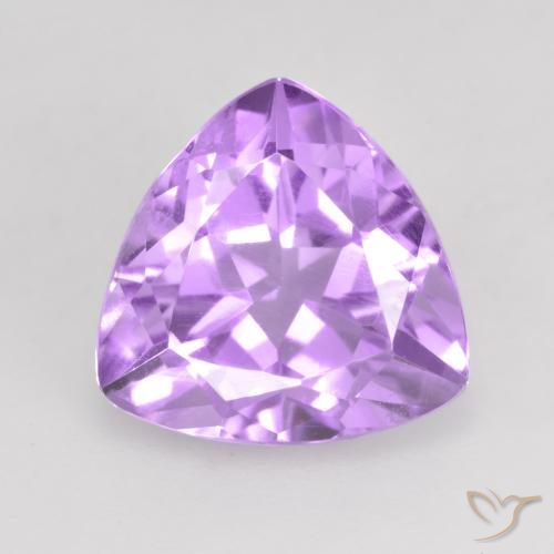 2.91ct Naturale Viola rosato brillante Ametista, Taglio trillion, VVS-VS