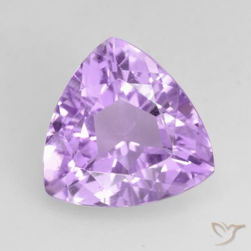 2.94ct Naturale Viola rosato brillante Ametista, Taglio trillion, VVS-VS