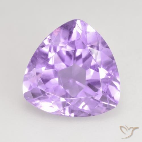2.97ct Naturale Viola rosato brillante Ametista, Taglio trillion, VVS-VS