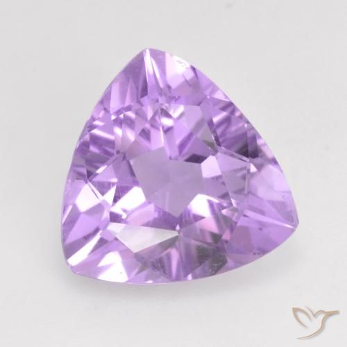 2.59ct Naturale Viola rosato brillante Ametista, Taglio trillion, VVS-VS