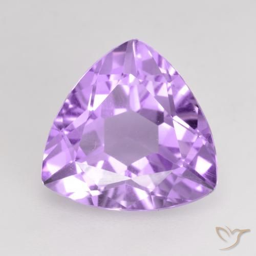 2.90ct Naturale Viola rosato brillante Ametista, Taglio trillion, VVS-VS