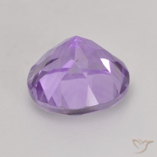 Ametista Viola medio naturale da 1.22 ct, Rotondo, VS