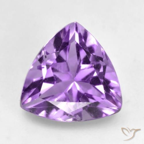 1.59ct Naturale Viola violaceo medio Ametista, Taglio trillion, VVS-VS