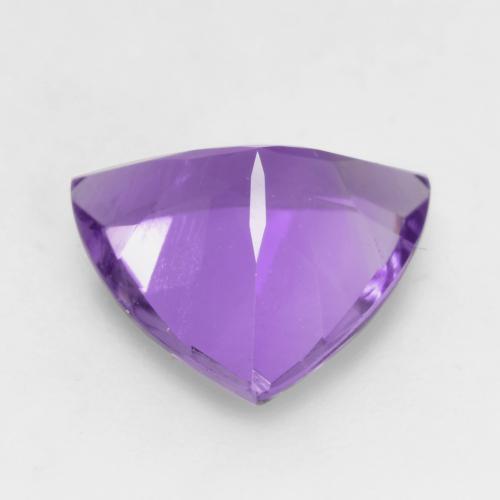 Ametista naturale viola da 1,33 ct, trillion, VVS-VS