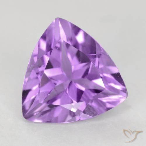 1.99ct Naturale Viola violaceo intenso Ametista, Taglio trillion, VVS-VS