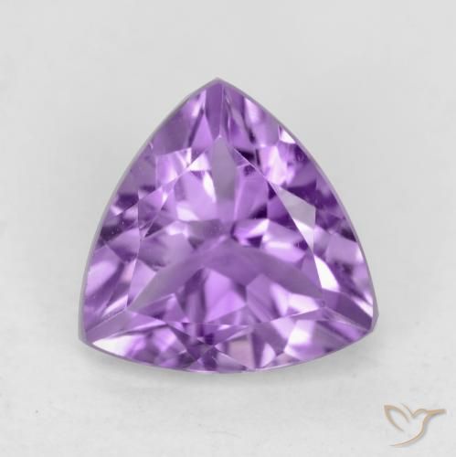 2.19ct Naturale Viola medio Ametista, Taglio trillion, VVS-VS