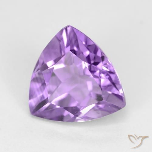 2.30ct Naturale Viola medio Ametista, Taglio trillion, VVS-VS