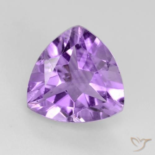 2.23ct Naturale Viola violaceo medio Ametista, Taglio trillion, VS