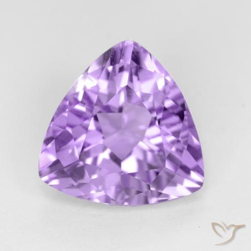 2.76ct Naturale Viola medio Ametista, Taglio trillion, VVS-VS