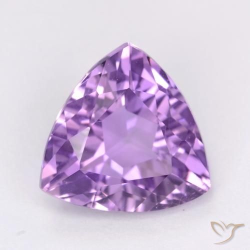 2.77ct Naturale Viola violaceo intenso Ametista, Taglio trillion, VS