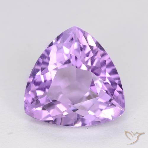 2.99ct Naturale Viola medio Ametista, Taglio trillion, VS