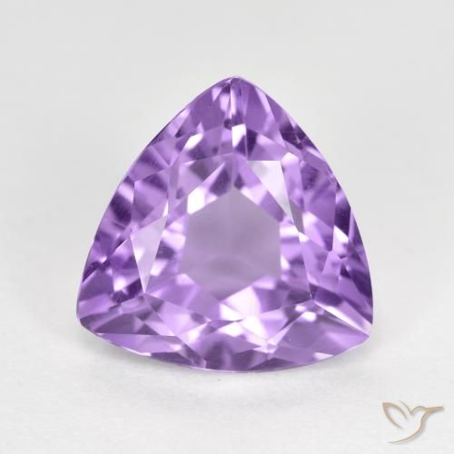 3.01ct Naturale Viola medio Ametista, Taglio trillion, VS