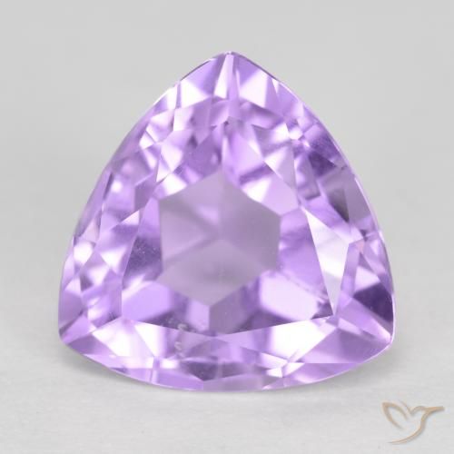 3.09ct Naturale Iris Violetta Ametista, Taglio trillion, VS
