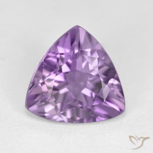 2.51ct Naturale Iris Violetta Ametista, Taglio trillion, VS
