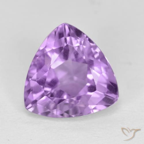 3.01ct Naturale Viola tendente al rosa Ametista, Taglio trillion, VS