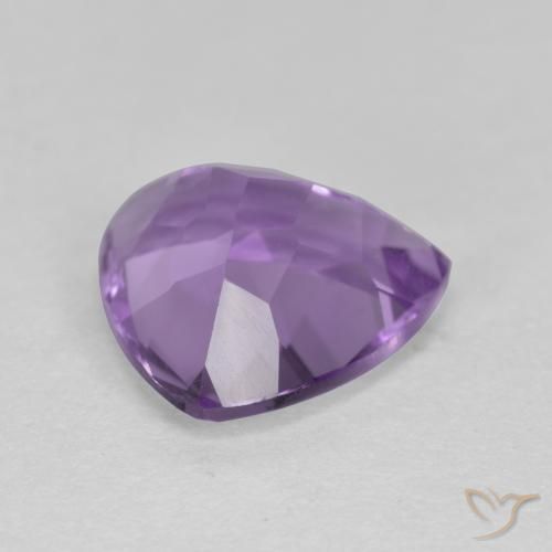 Ametista Viola medio naturale da 2.65 ct, Taglio trillion, VS